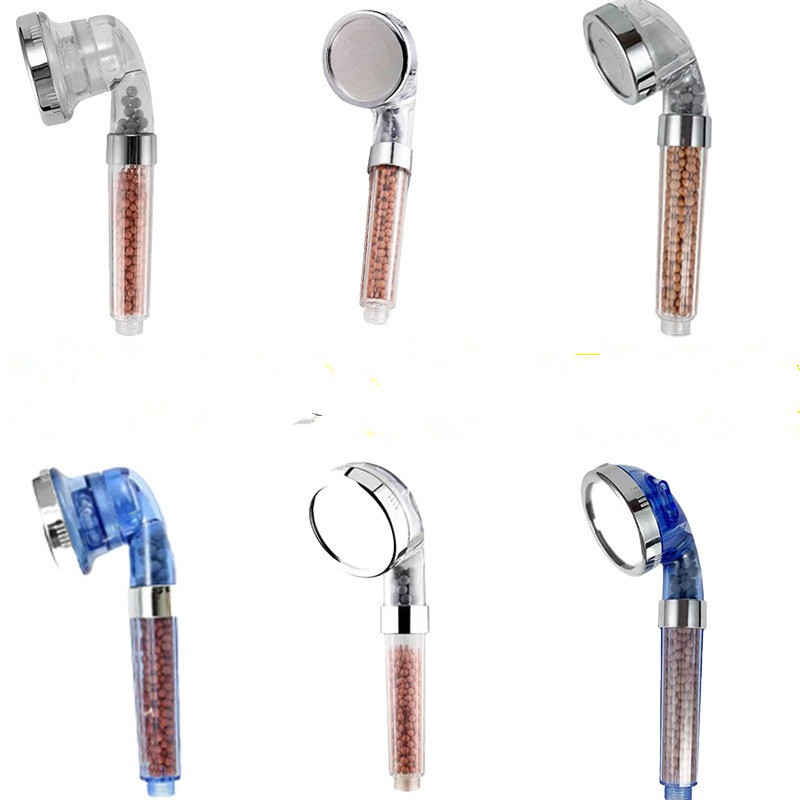 Negative ion pressurized shower head, adjustable filter shower head, household handheld shower head, rain shower head full figure