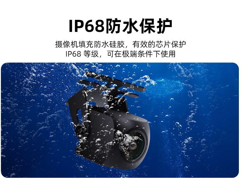 Wide Angle 170 °   Ahd1080P Car Rear View Camera Reversing Camera Car Hd Night Vision