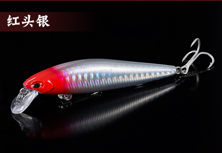 Sinking Minnow Lures Shallow Diving Minnow Baits Fresh Water Bass Swimbait Tackle Gear