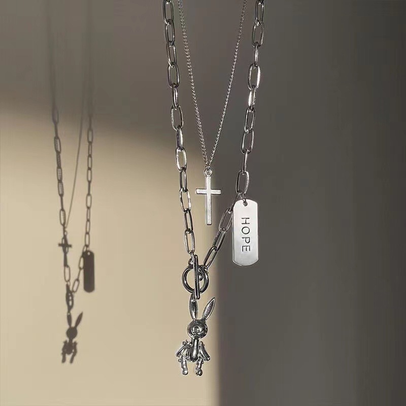 Two cross rabbit tag