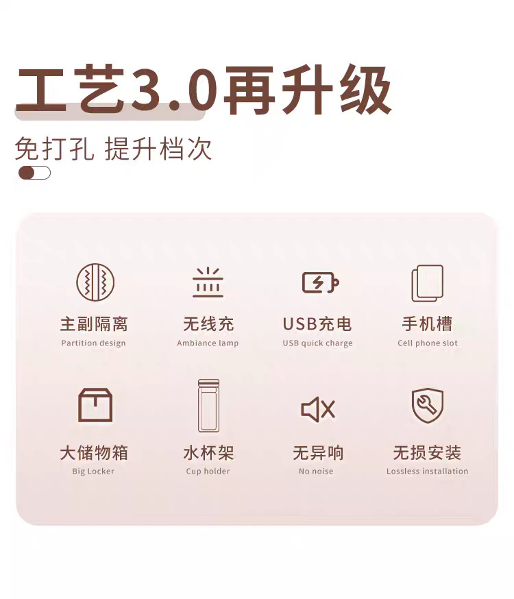 Suitable for the 2026 New Model of the Bestune Xiaoma: Armrest Box Modification for the Shining Horse, the Exquisite Horse, the Smart Horse, and the Cute Horse Central Console