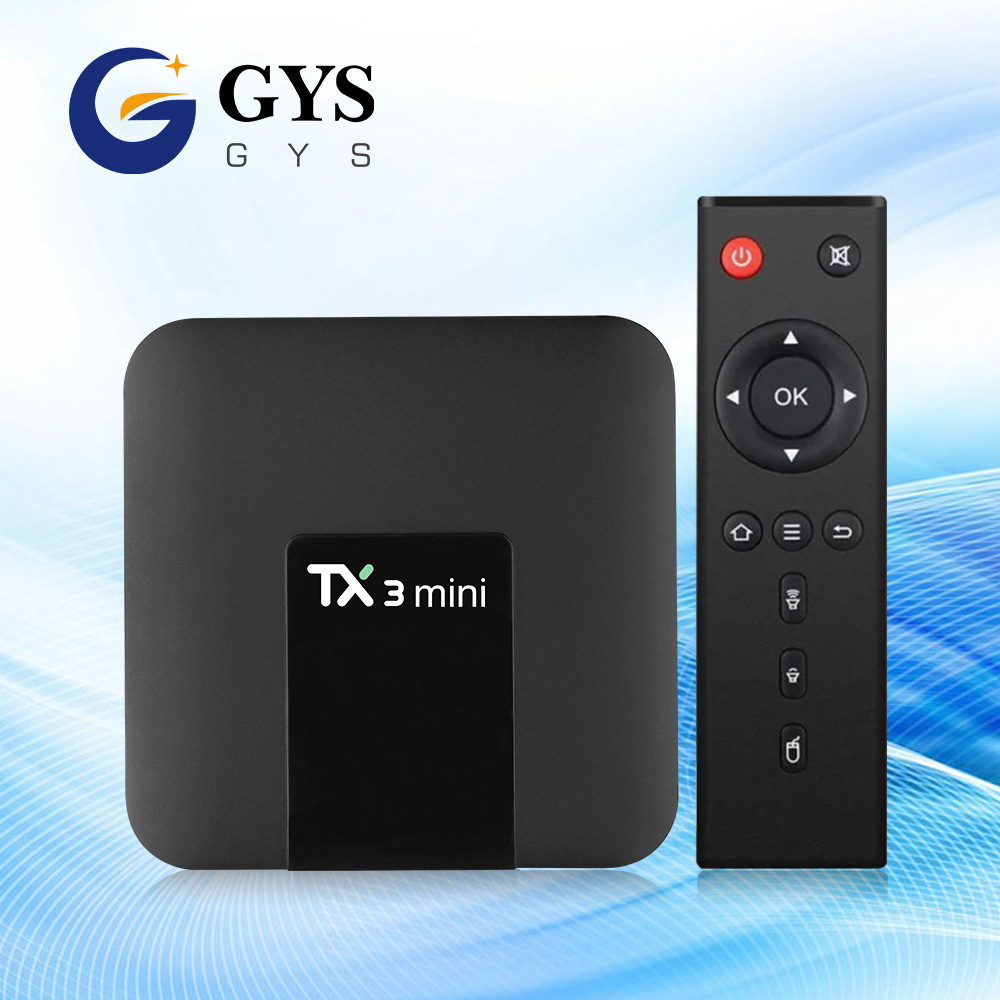 Factory Direct Sales Cross-Border Tx3Mini High-Definition Network Player Export Tv Set-Top Box Android 1011Tvbox