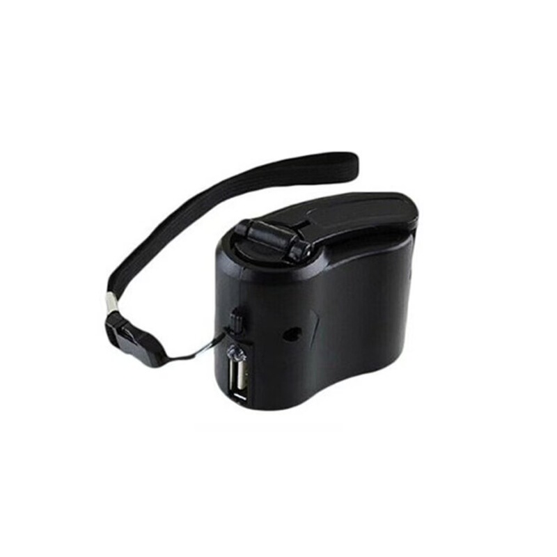 Hand-Cranked Generator for Outdoor Emergency Power Generation and Lighting, Small Electronic Product Charger, Not Suitable for Charging Smartphones