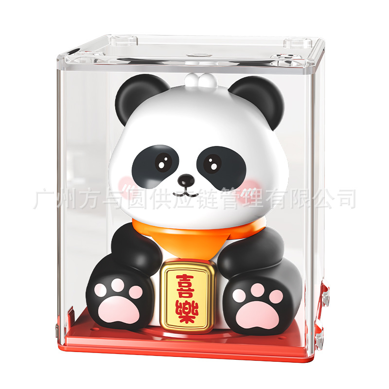 2 pulgadas energía solar mini gatos de fortuna mini mini mini oficina de escritorio suministros de automóviles decoración