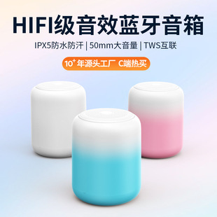 Chichil Macaron Bluetooth Speaker Waterproof Wireless Small Speaker Mini Subwoofer Car Outdoor High Quality