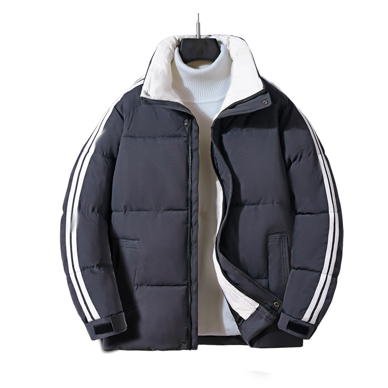 2023 abrigo de algodón acolchado abrigo de algodón de los hombres nuevo abrigo de algodón acolchado de algodón de estilo coreano