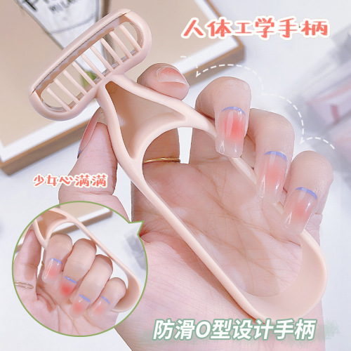 Non-sensory armpit razor wholesale leg hair armpit hair shaver macro blade gentle and painless shaving artifact beauty tool