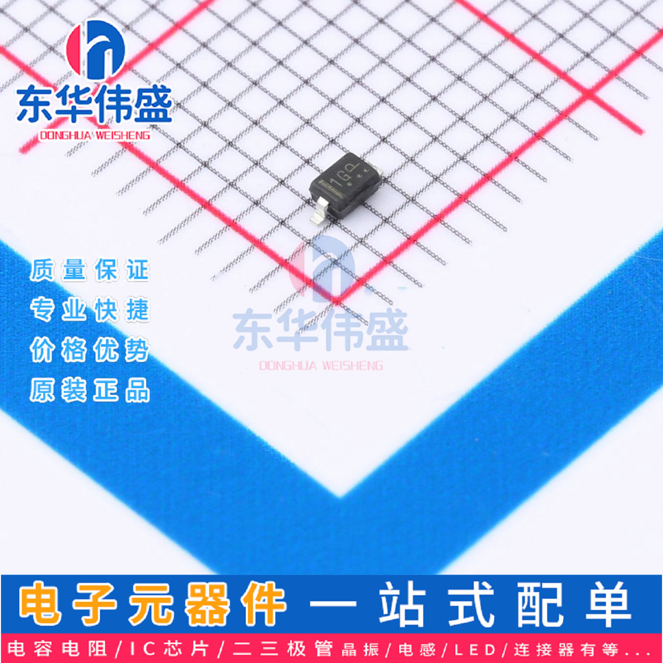 LRC稳压二极管>齐纳二极管75V 0.2W>LM3Z75VT1G>封装:SOD-323