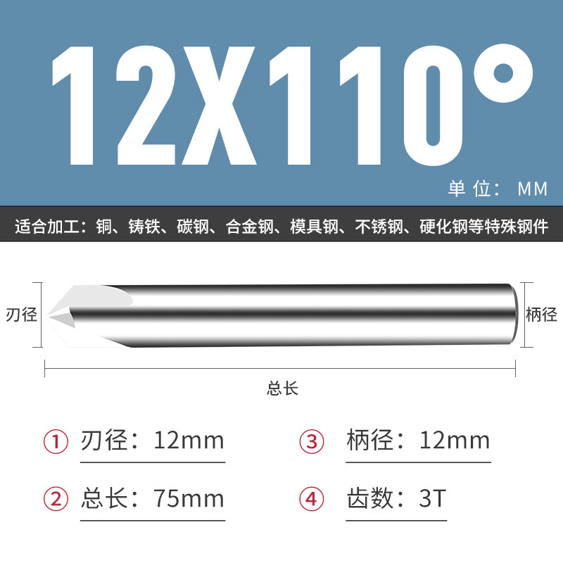 钨钢倒角刀45 50 70 80 100 110 130 140 150度合金涂层倒角刀|undefined