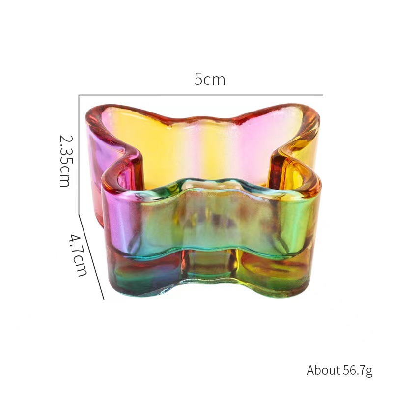 Esmalte coloreado-mariposa