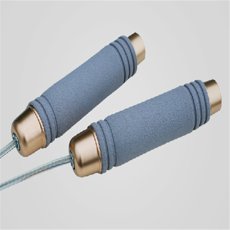 批发三色混跳绳把套NBR橡塑研磨手把套跳绳握力器丁腈橡胶把套