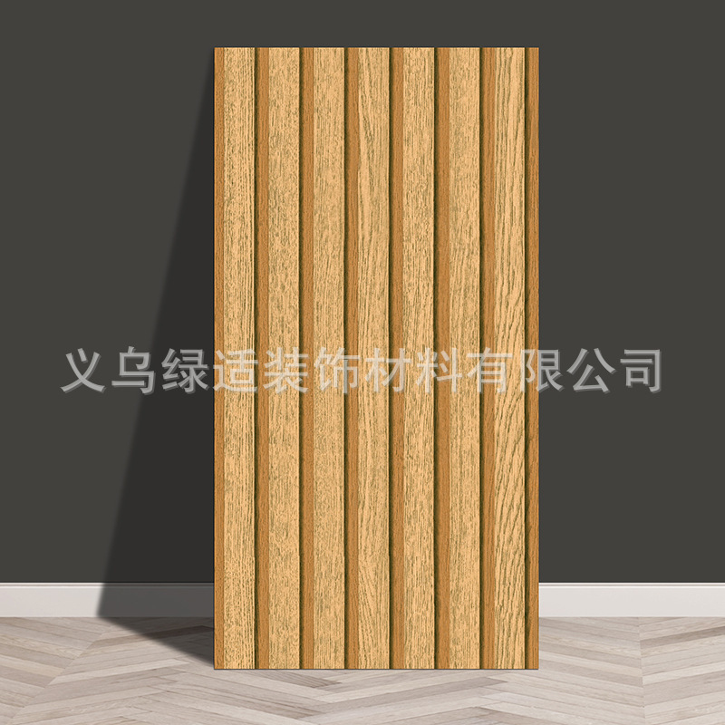 格栅板自粘墙贴3d立体背景墙壁纸仿木格子条纹墙纸外贸工厂批发|undefined