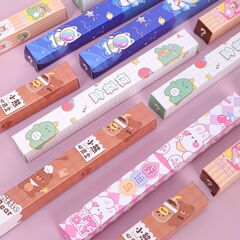 クリエイティブアニメ盲箱ペン小学生かわいいサプライズ箱0.5押し中性ペン学習文房具賞品卸売り