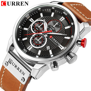 CURREN �����8291��ʿʯӢ�� �๦�ܶ��Еr���L���б�watches