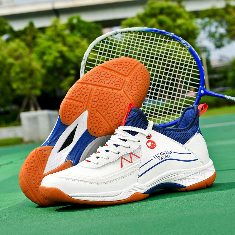 Cross-Border Badminton Shoes for Men and Women, Couples, Students, Lightweight Sports Training Shoes, Volleyball Table Tennis Shoes, Baseball Tennis Shoes