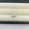 Round beads from pearl, earrings, accessory, silver 925 sample