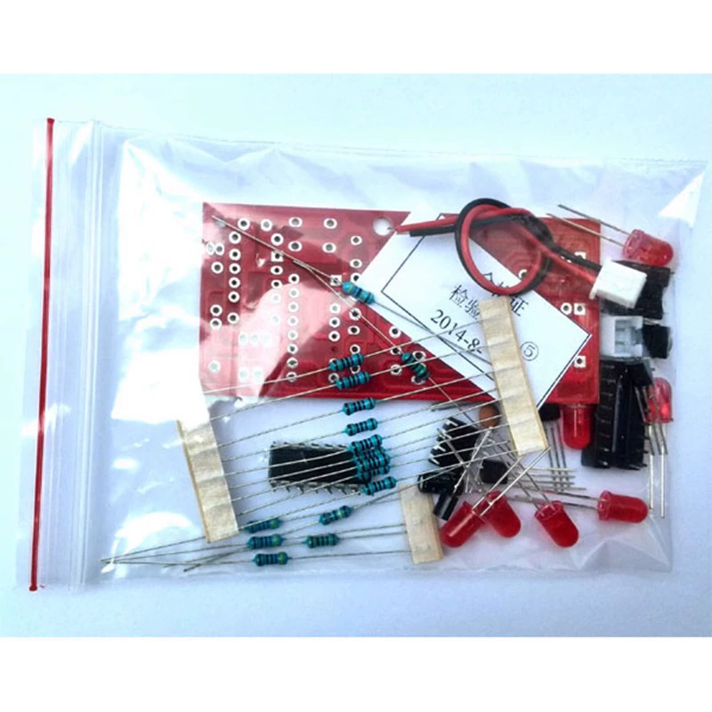 Electronic dice, practice for experiments, handmade, circuit, training