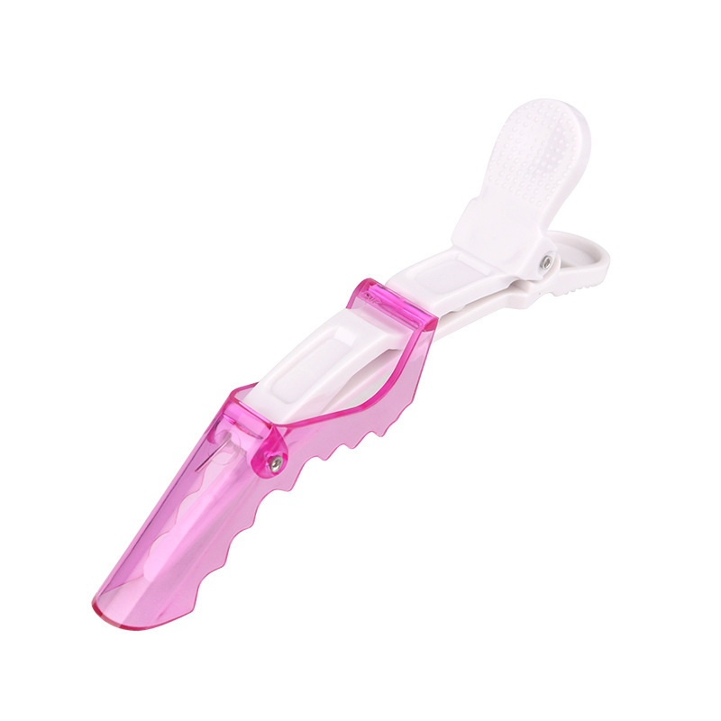 Pinzas de Cocodrilo para Cabello Transparente de Posicionamiento para Peluquería image 11