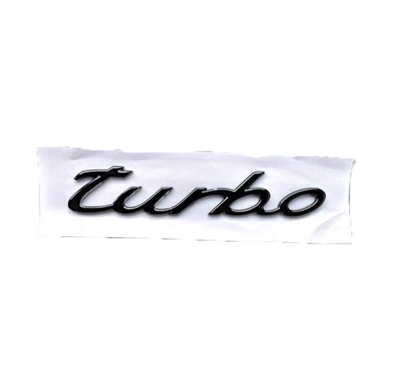 Porsche Cayenne rear emblem, Cayenne S emblem, GTS Turbo emblem, English lettering emblem, car emblem, modification
