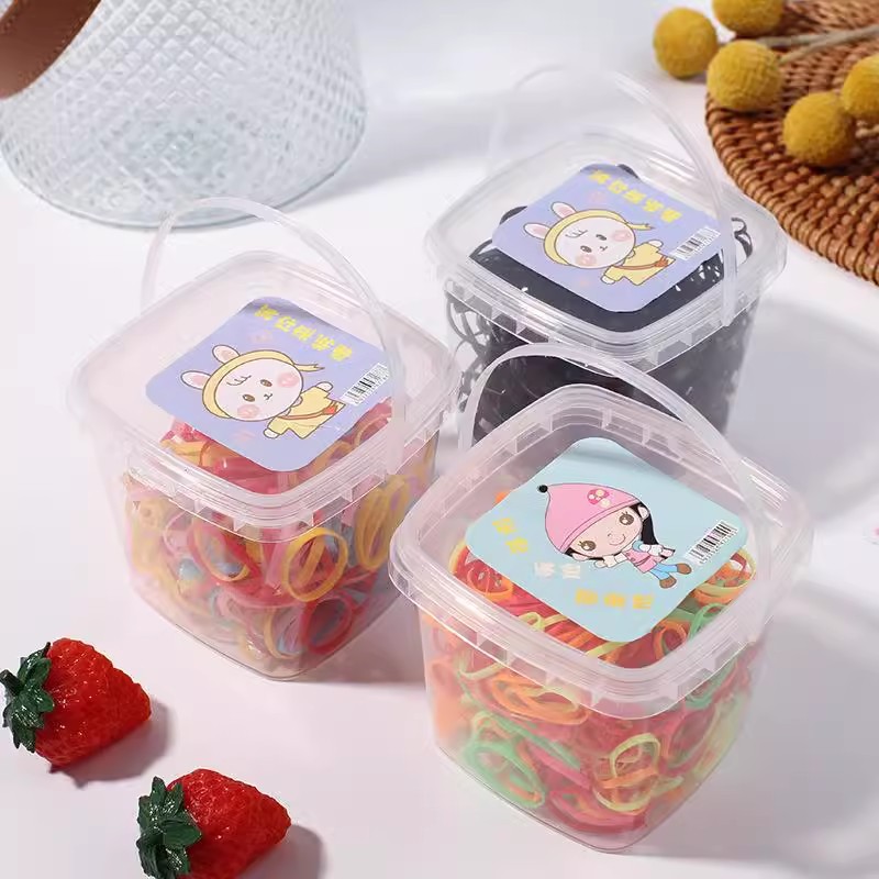 Disposable children's harmless hair rope, increased thickness, no hair damage
