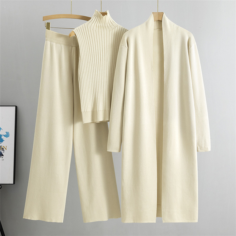 Damen Strick Set Dreiteilig Europäische Sommermode Für Damen_voghion.com
