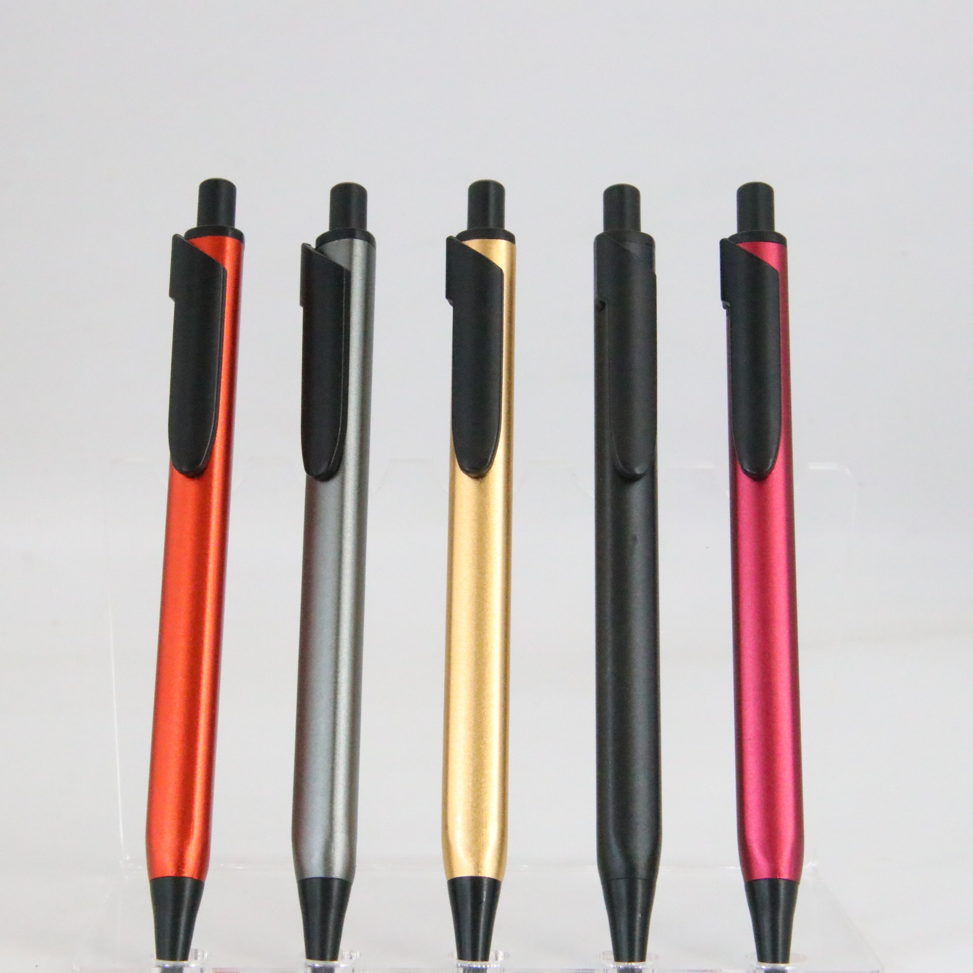 Prensa pluma de metal bala de recarga láser logotipo Oficina Escuela suministros fábrica al por mayor publicidad pluma