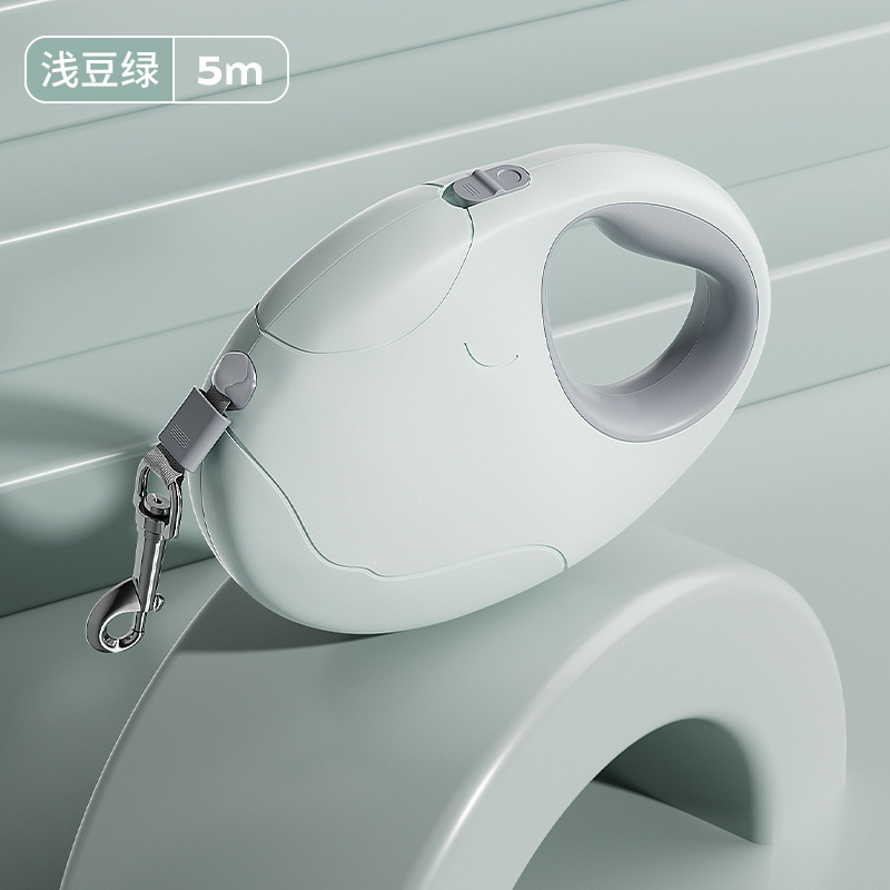 Cuerda de tracción para perros, cuerda para pasear perros retráctil automática, perro pequeño de tamaño mediano, método de peluche, cadena de perros, suministros para mascotas