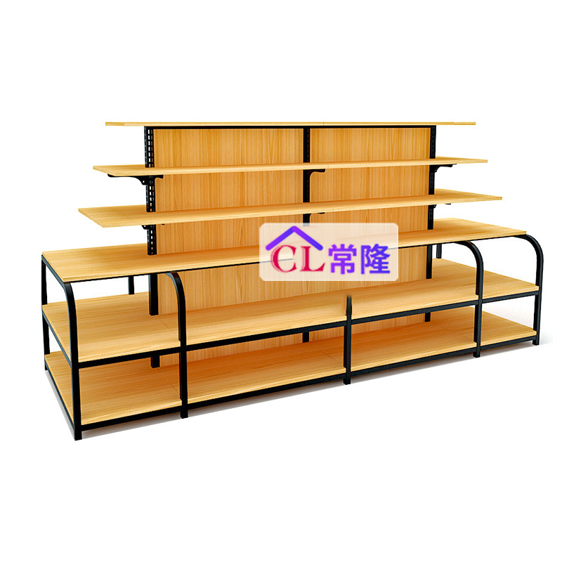 Estantes de papelería Chenguang estante de exhibición de contenedores de acero y madera biblioteca de bolígrafo de alta calidad Zhongdao escritorio de materiales de estudio