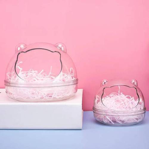 New pet hamster nest transparent and washable for all seasons Hedgehog Honey Quoll Golden Bear Hamster Supplies Wholesale
