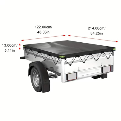 Oxford cloth pickup truck compartment cover cover body cover car cover compartment cover trailer cover cloth trailer cover waterproof (Car clothing) - black-420-bucket-cover