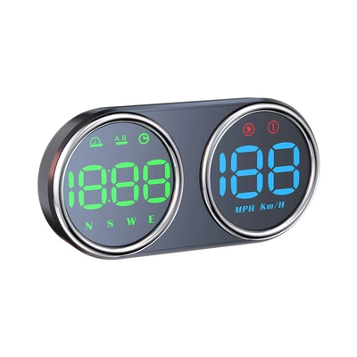 Dual-Screen Display Gps Speedometer | Vehicle HUD