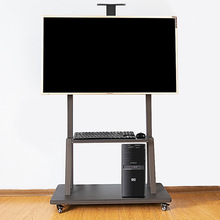 電視移動支架通用電視機顯示器掛架落地式立式一體機可移動支架子