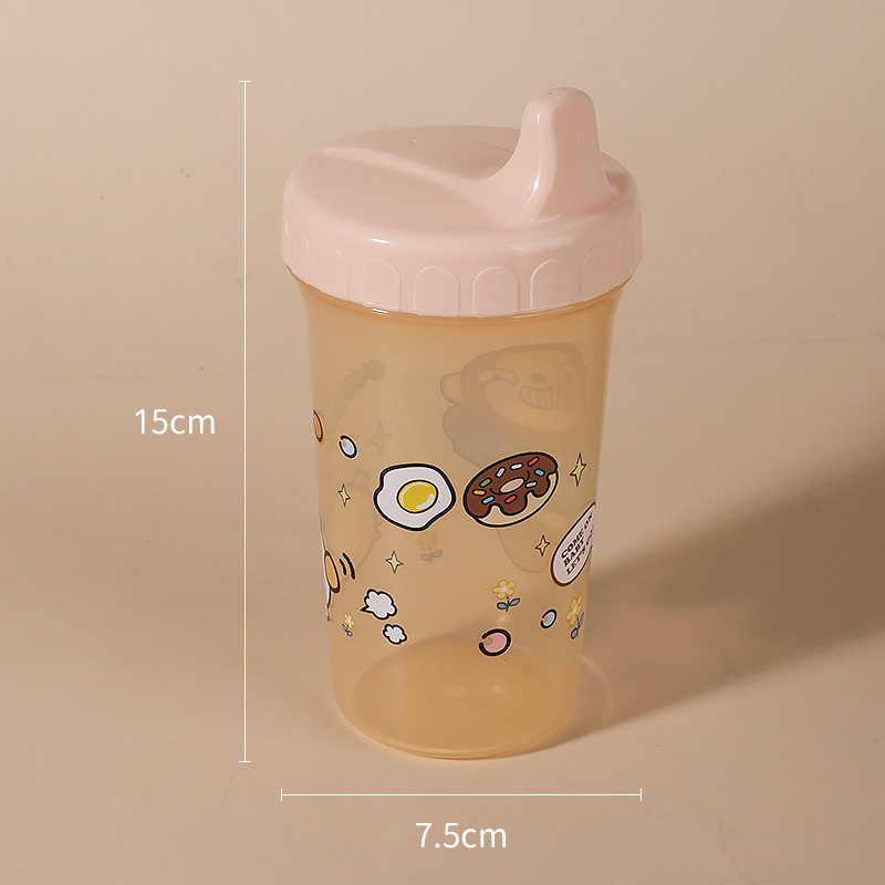 300ml taza de agua de gran capacidad con cubierta de aislamiento térmico a prueba de caídas taza de agua a prueba de fugas taza de agua para niños
