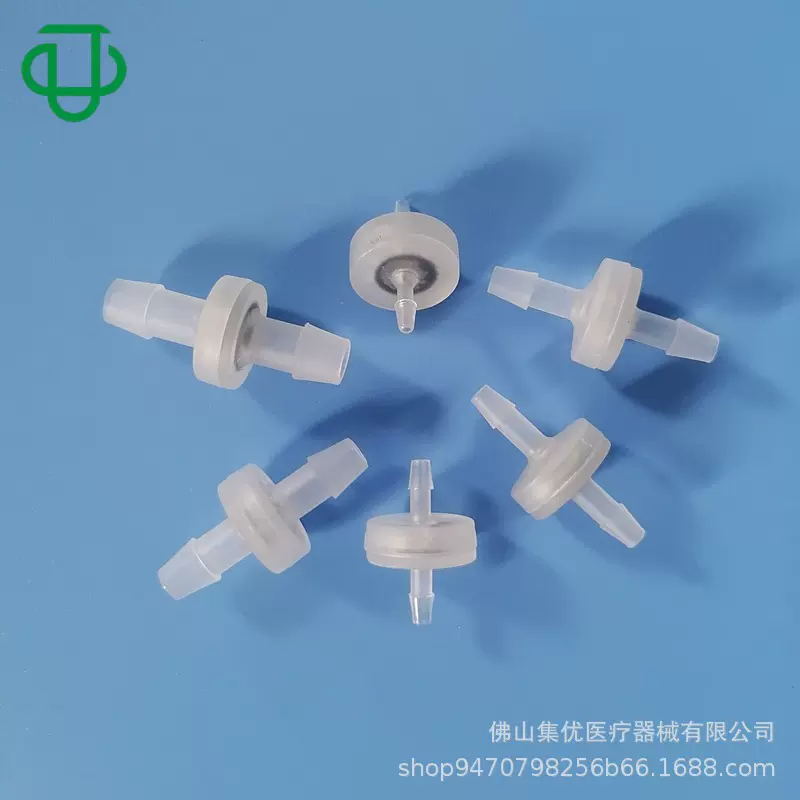 JU集优厂家现货塑料隔膜止回阀弹簧球式止水止逆阀硅胶隔膜单向阀