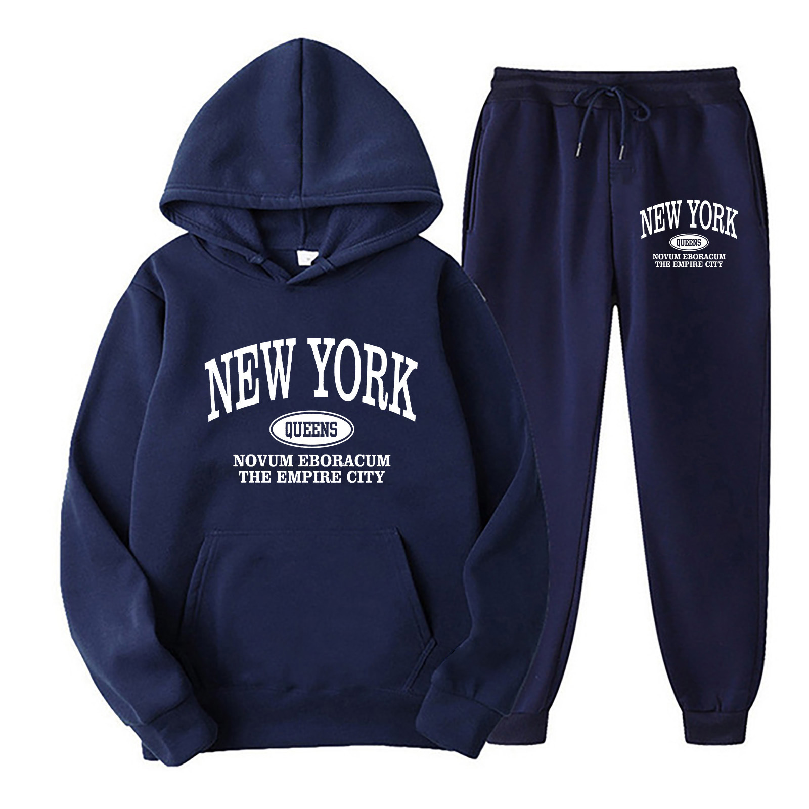 Herren Kapuzenpullover Und Jogginghose Set Sport Freizeit Outfit_voghion.com