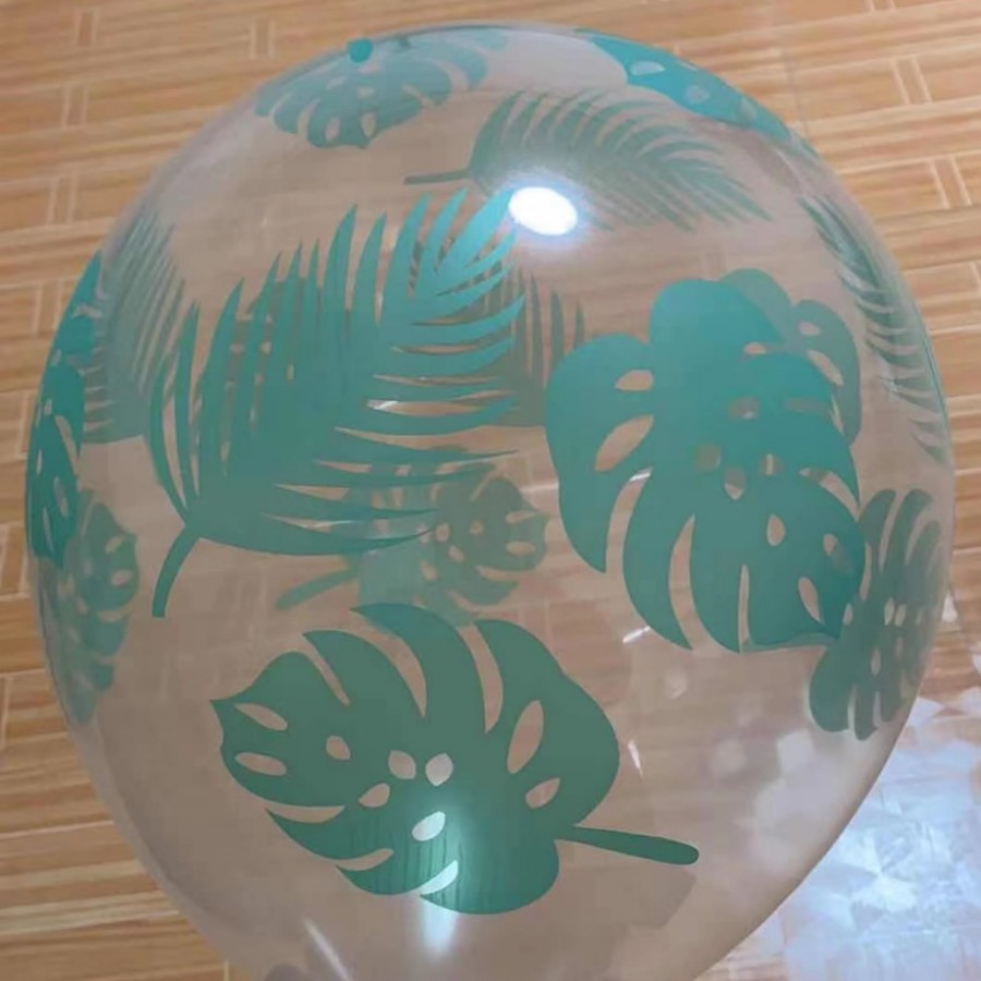 12 pulgadas de espesor ins transparente colorido lunares globo bebé niños fiesta de cumpleaños decoración globo de látex