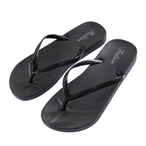 Women's Summer Outdoor Wear Slip-on Ins Trend Couple Slippers Anti-slip Bathroom Soft Sole Beach Sand Beach Sandals