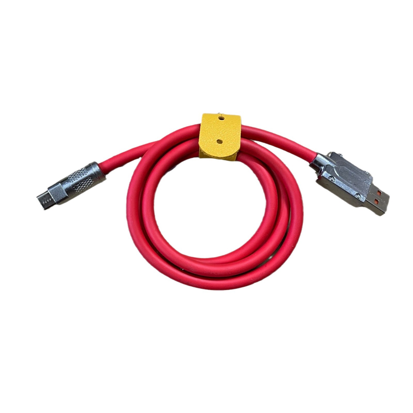 FUENTE fabricante máquina cliente línea pie 120W Aleación de zinc de silicona líquida cable de datos cable de carga 100% núcleo de cobre