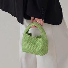 高质版手工编织包包女小众设计高级感女包手提包单肩包菜篮子92-1