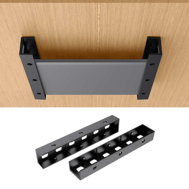 Laptop Desk Bottom Storage Bracket Compatible Notebook Wall Mount Suitable for Keyboard Desk Bottom Storage