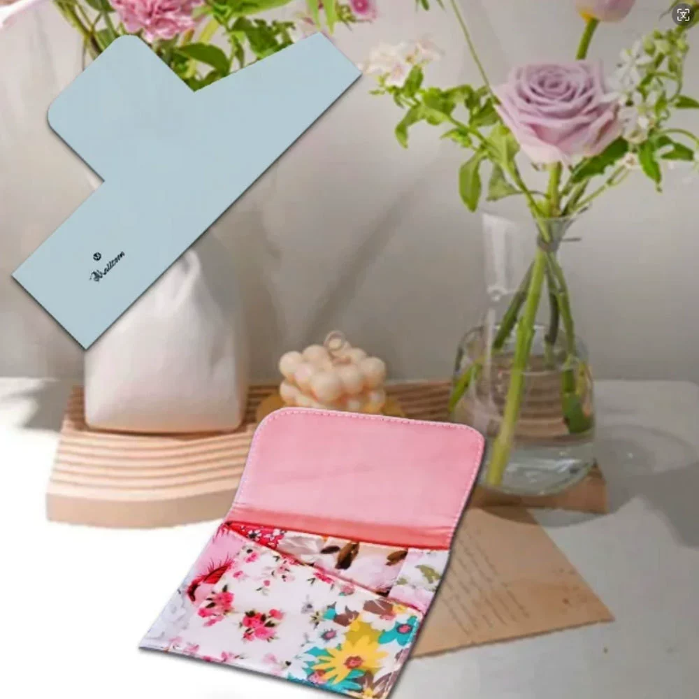 Easy Quilted Wallet XBlocks Template Acrylic Easy Quilted Wallet XBlocks Template