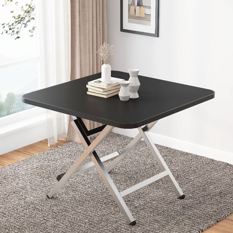 Mesa plegable alquiler de alquiler de mesa de comedor al aire libre portátil mesa de estand simple mesa de comedor casera mesa cuadrada