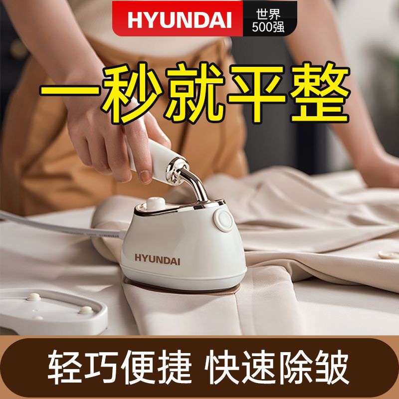 South Korea's Hyundai New Handheld Garment Ironing Machine Steam Electric Iron Household Portable High-Power Ironing Artifact