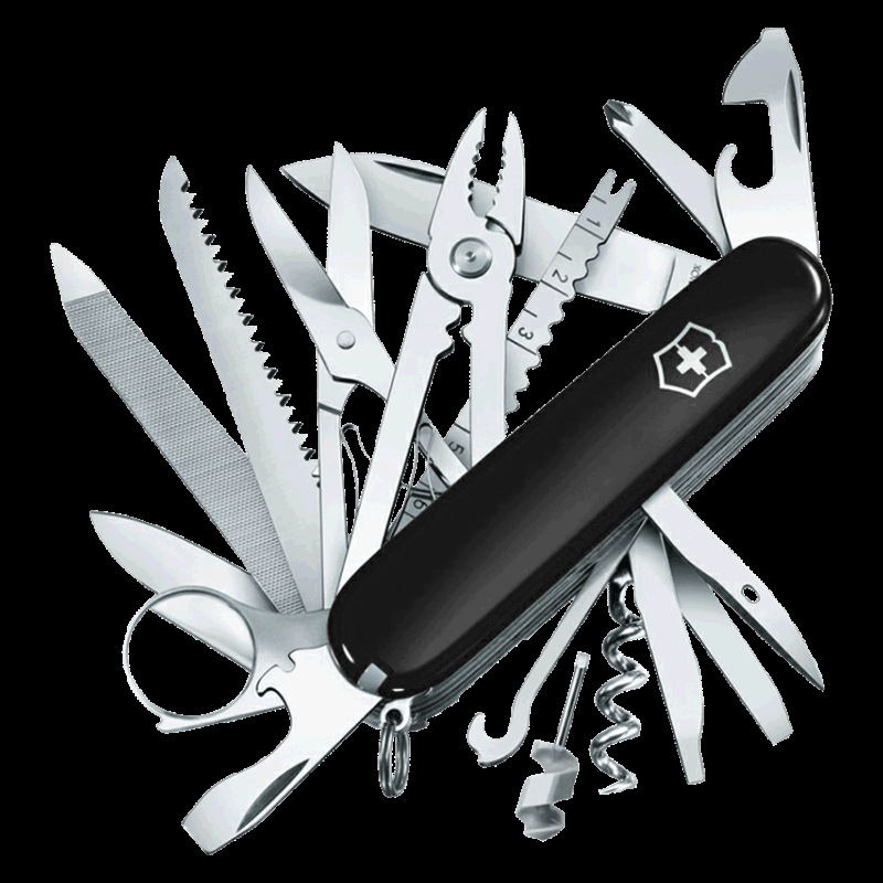 维氏瑞士军刀正品91MM英雄1.6795.3户外多功能刀折叠刀瑞士军士刀