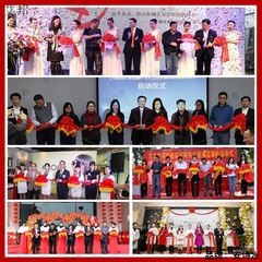 大紅花用品花球剪定花球開業祝典剪定花球彩帯儀式道具開業彩