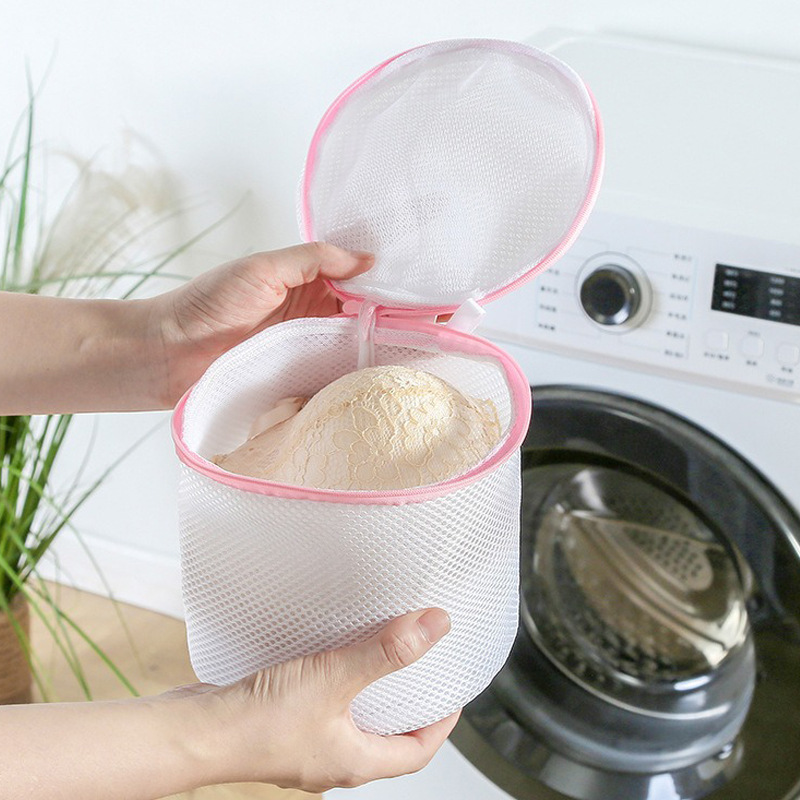 Thickened zipper laundry bag, machine washable thick and thin mesh bag, extra large mesh bag, bra cleaning and protection household anti-deformation wholesale