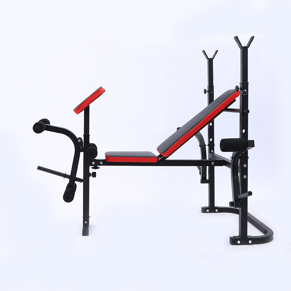 Entrenador multifuncional transfronterizo de levantamiento de pesas silla ajustable de pájaros taburetes de empuje reclinado plegables equipos de ejercicios al por mayor