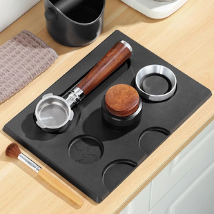 Bar storage pad commercial powder pressing pad convenient non-slip silicone storage handle pad powder pressing hammer cloth powder storage pad