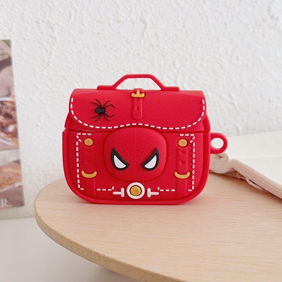 Fundas protectoras con diseño de dibujos animados para Apple AirPods 4, compatibles con auriculares de las generaciones pro1/2/3/4.