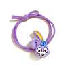 Purple hair accessory, cartoon hair rope, wholesale